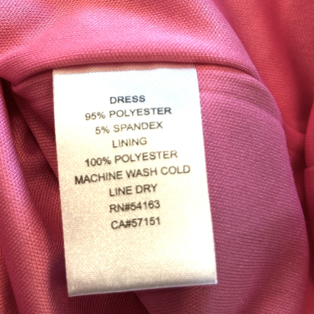 Jessica Simpson One Shoulder Dress in Vibrant Pink - Picture 7 of 8
